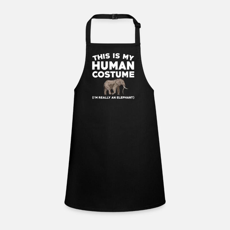 Funny elephant shirt Children's Apron