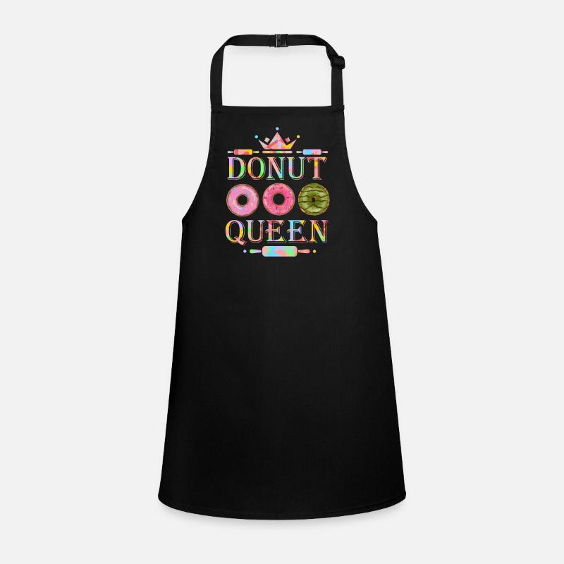 Donuts, Donuts backen, Donut-Queen lustiger Spruch Schürze für Kinder