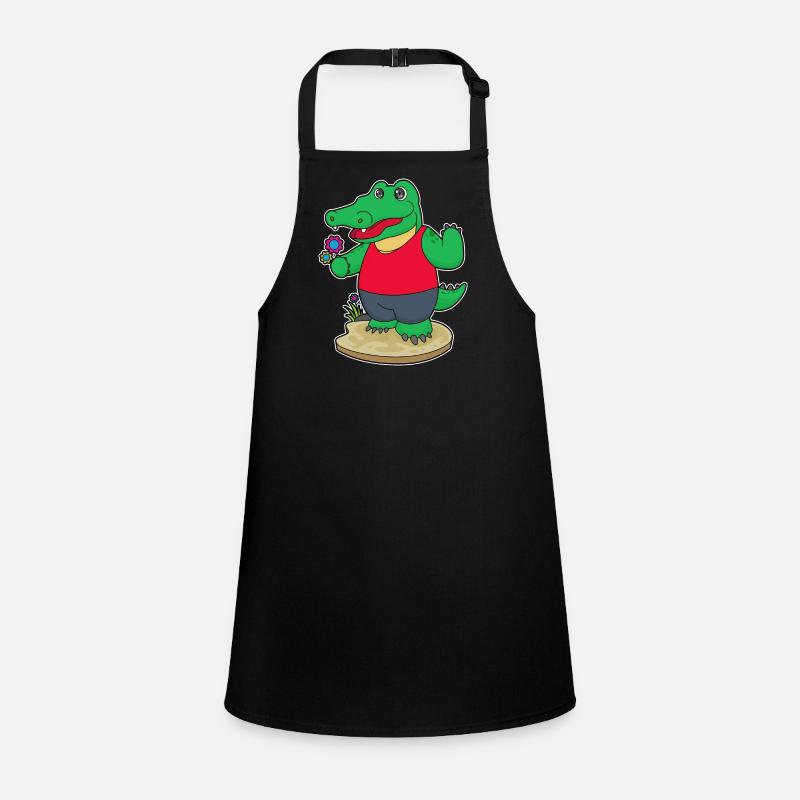 Fleurs de crocodile Tablier Enfant