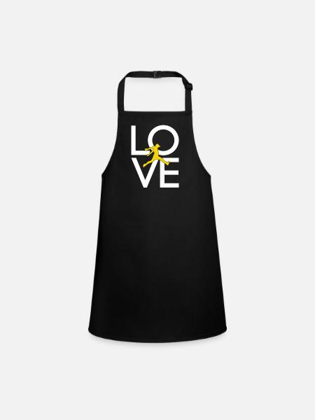Parkour - Children's Apron - black - Front
