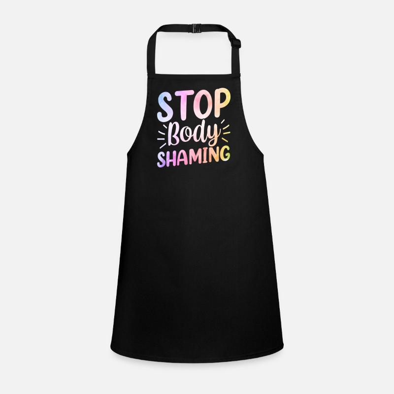 Plus de body shaming, de body shaming annoying Tablier Enfant