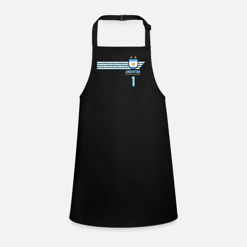 Argentine Albiceleste Supporter Maillot de Foot Tablier Enfant