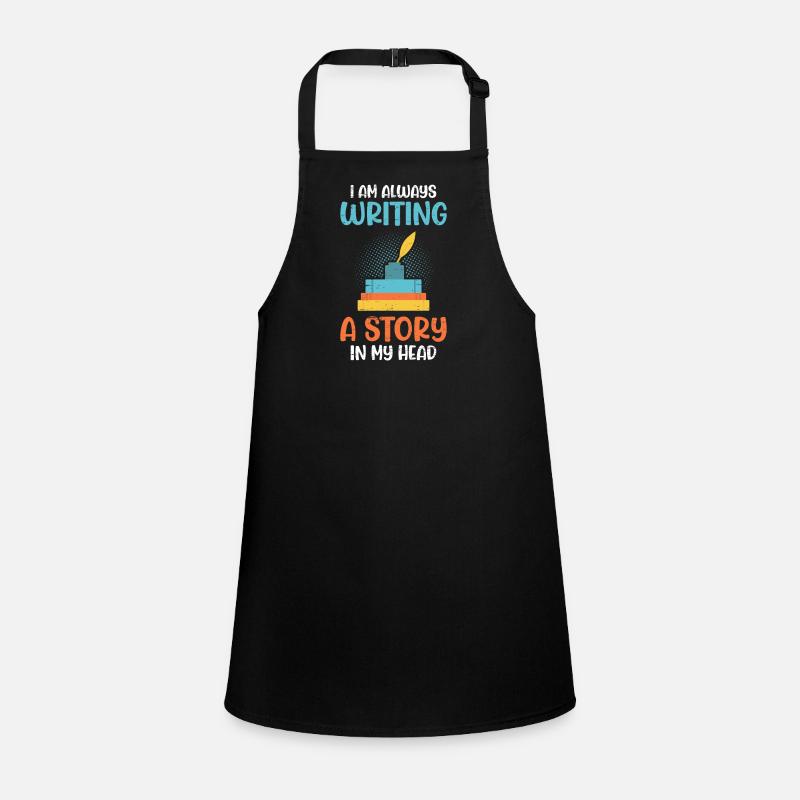 Journalist Book Author Children's Apron