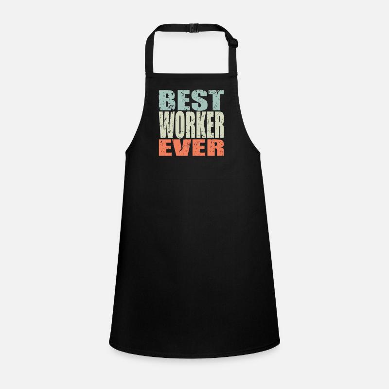 Best Worker ever Worker Gift Children's Apron