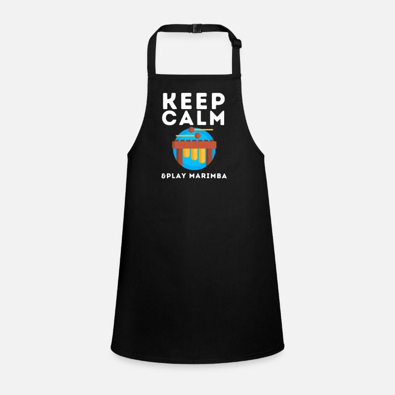 Vibraphone Mom Marimba Ninja And Mallet Children's Apron