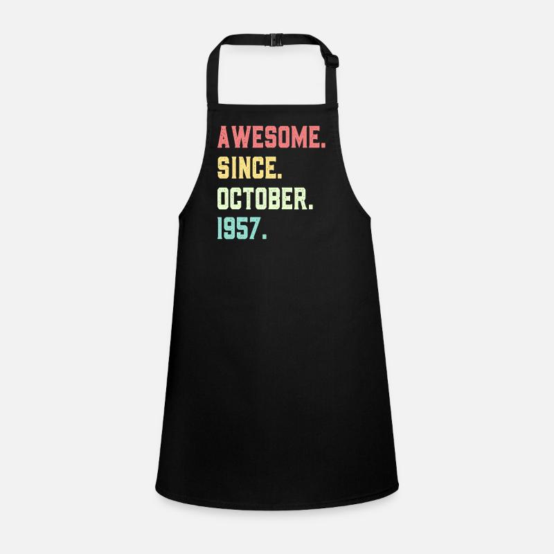 Awesome Since October 1957 Children's Apron