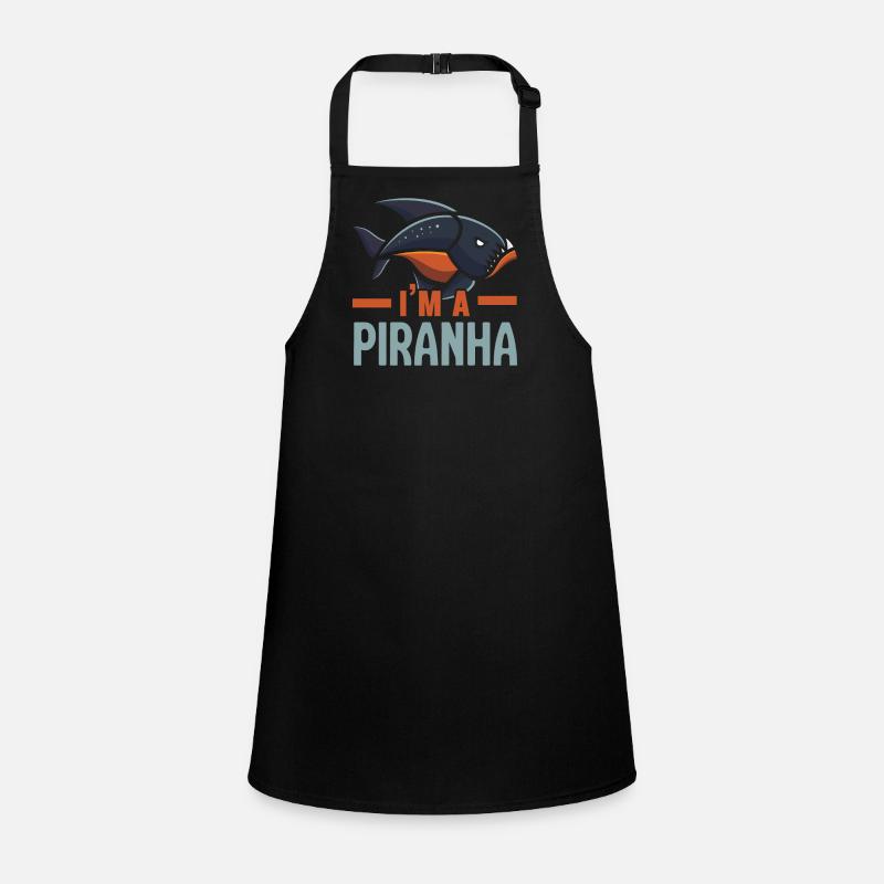 Je suis un aquariophile collectionneur de piranhas Tablier Enfant
