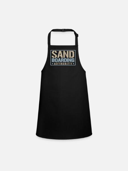 Autorité de Sanboard Boardsport Sandboard - Tablier Enfant - noir - Devant