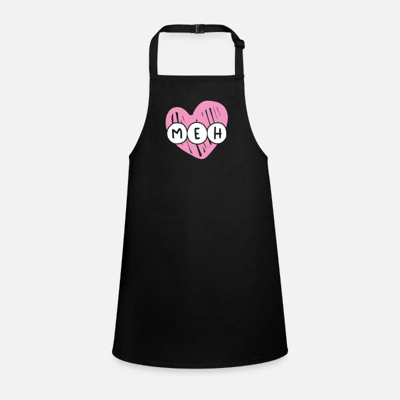 Liebe Meh Am Valentinstag Schürze für Kinder