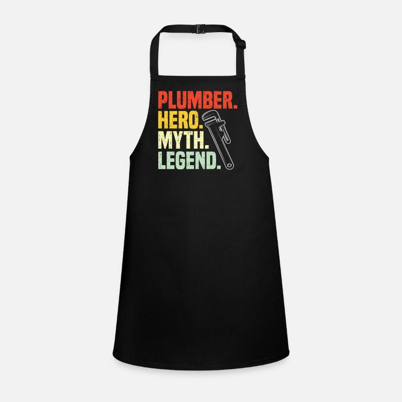Heating engineer gift system mechanic plumber Children's Apron