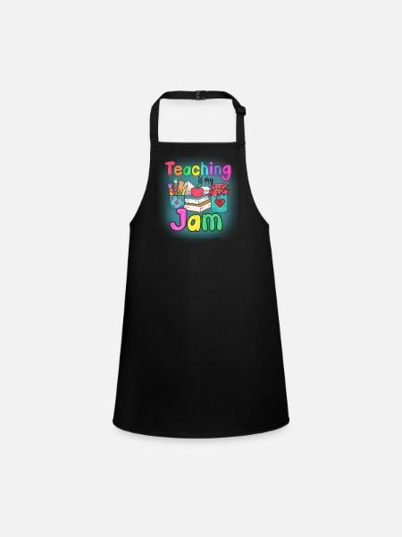 Teachers Teachers School Teachers Teaching Staff - Children's Apron - black - Front