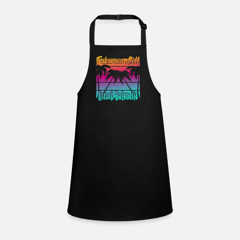 Fakarava Atoll French Polynesia Children's Apron
