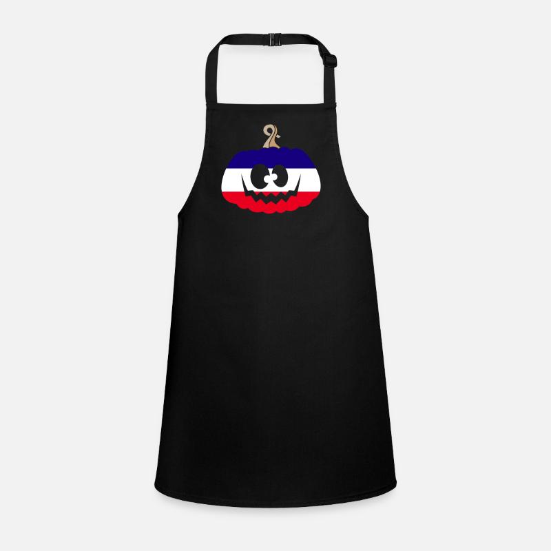 Hungary Halloween Pumpkin Children's Apron