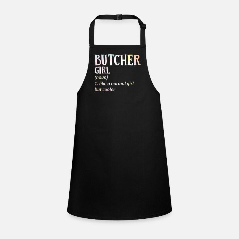 Mme Boucherie Boucher Boucher Cadeau Tablier Enfant
