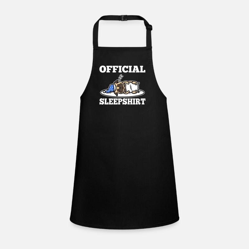 Official sleepshirt Mops Schürze für Kinder