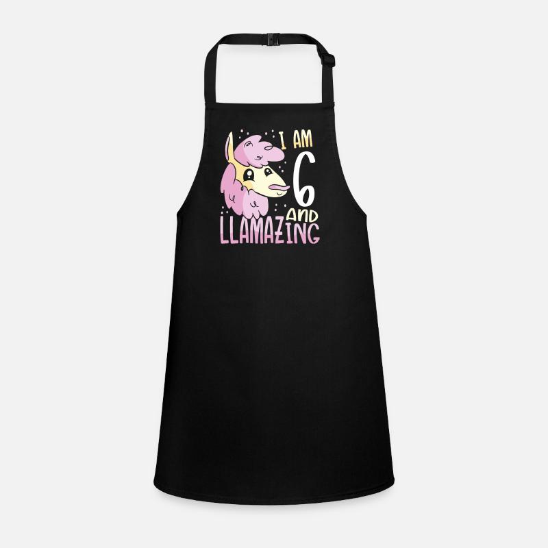 I Am A Six-Year-Old Lama Children's Apron