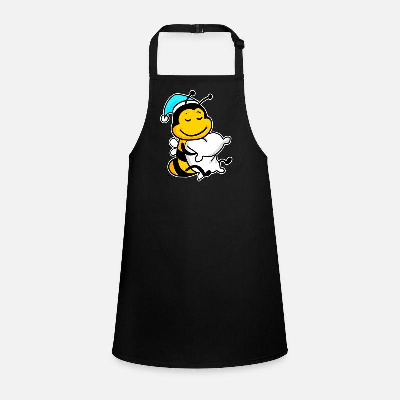 Abeille avec oreiller et bonnet de couchage Tablier Enfant