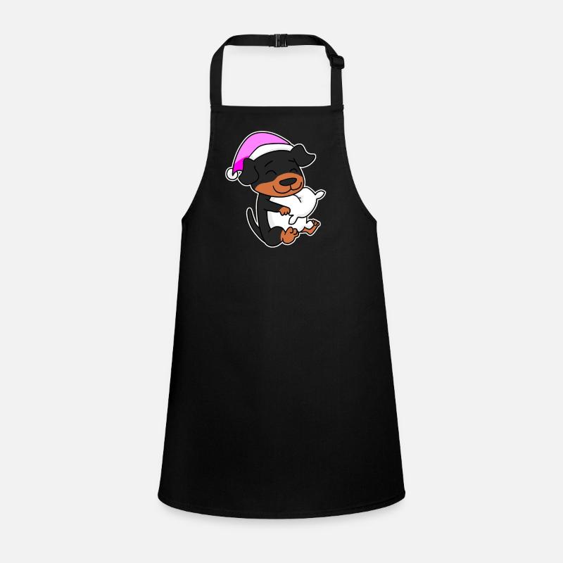 Chien de race Rottweiler Tablier Enfant