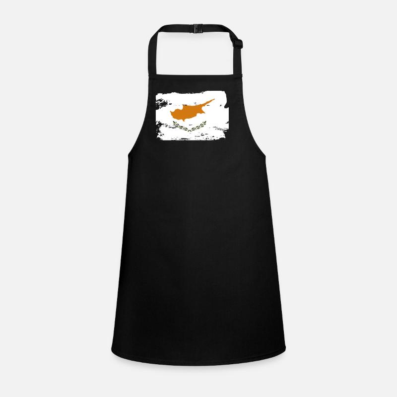 Drapeau officiel de Chypre Chypriotes Grec Turc Tablier Enfant