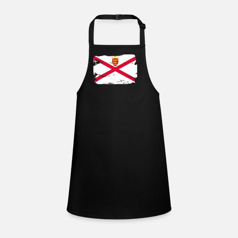 Drapeau officiel de Jersey Jerseian Country Pride Tablier Enfant