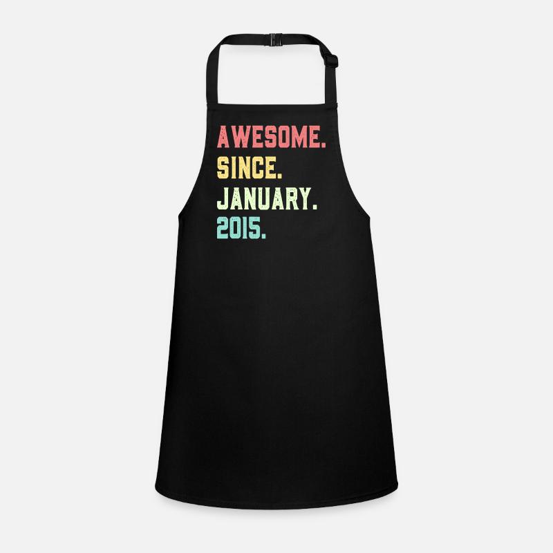 Großartig seit Januar 2015 Schürze für Kinder