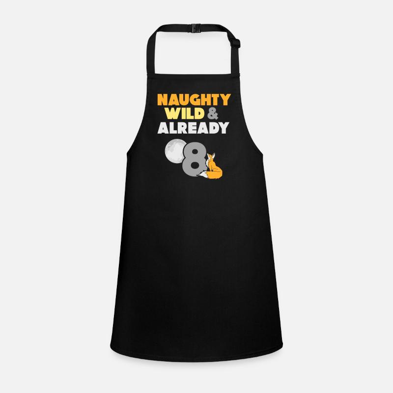 8 Jahre Geburtstag Junge Mädchen Fuchs Schürze für Kinder