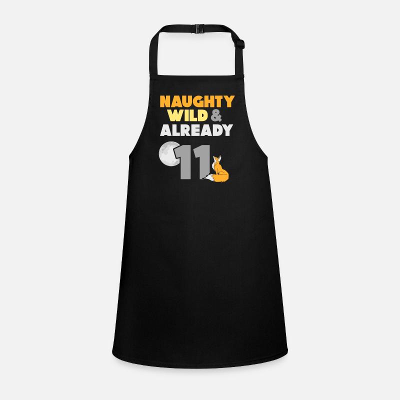 11 Jahre Geburtstag Junge Mädchen Fuchs Schürze für Kinder