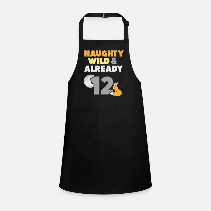 12 Jahre Geburtstag Junge Mädchen Fuchs Schürze für Kinder