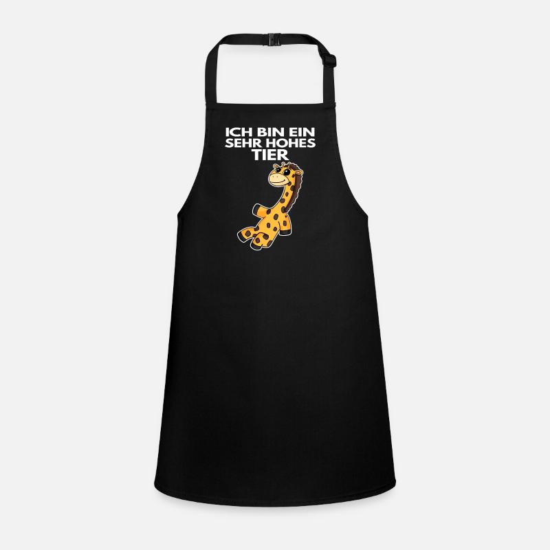 Teamleiter Giraffe Schürze für Kinder
