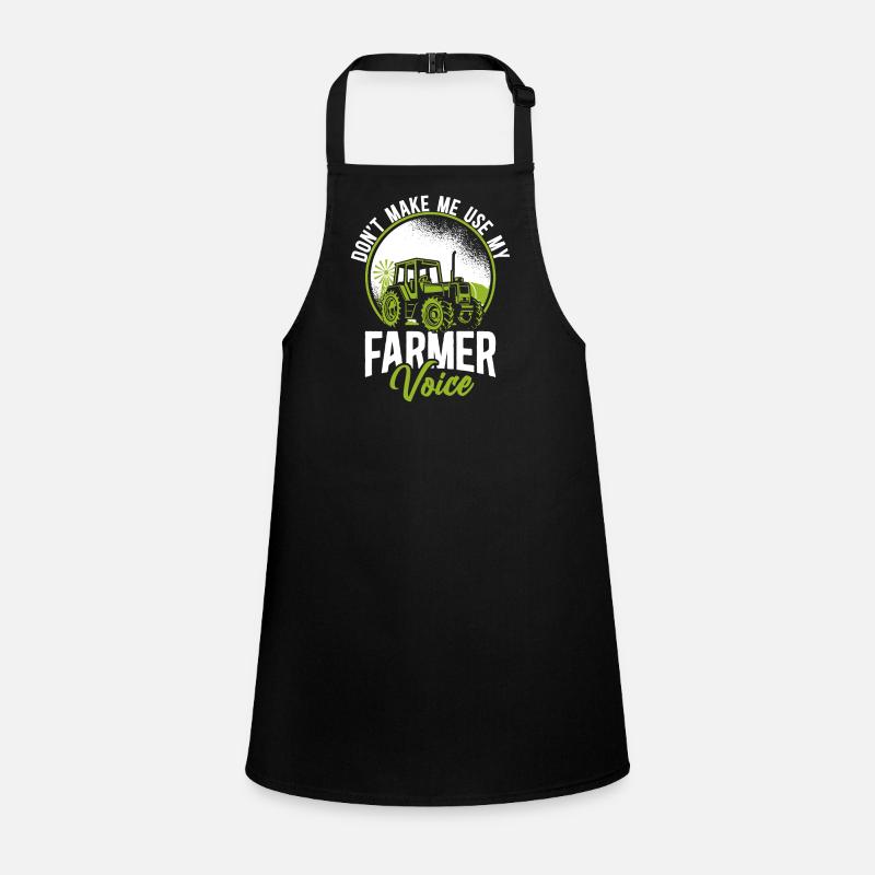 Farming Farmer Tracteur Vintage Tablier Enfant