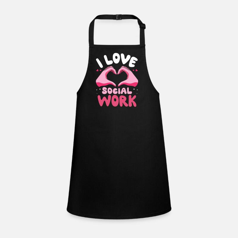 I love social work social worker training Children's Apron