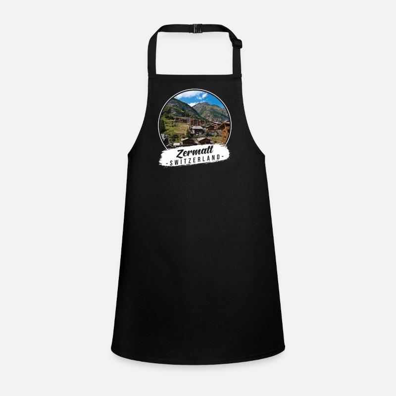 Zermatt Schweiz Souvenir Schürze für Kinder