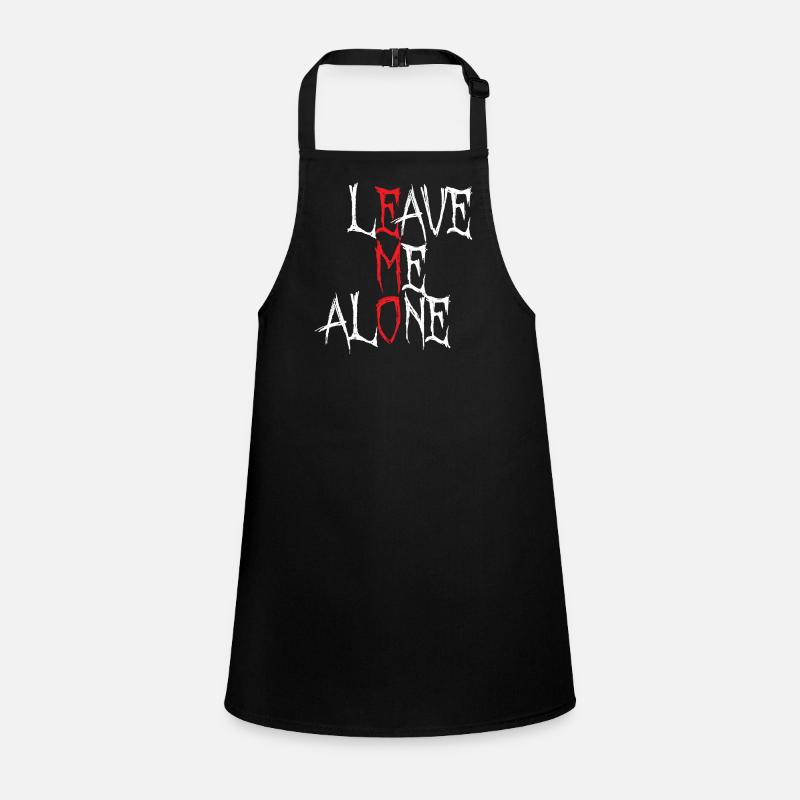 Leave me Alone | Emo clothes | Emocore | Emo Music Children's Apron