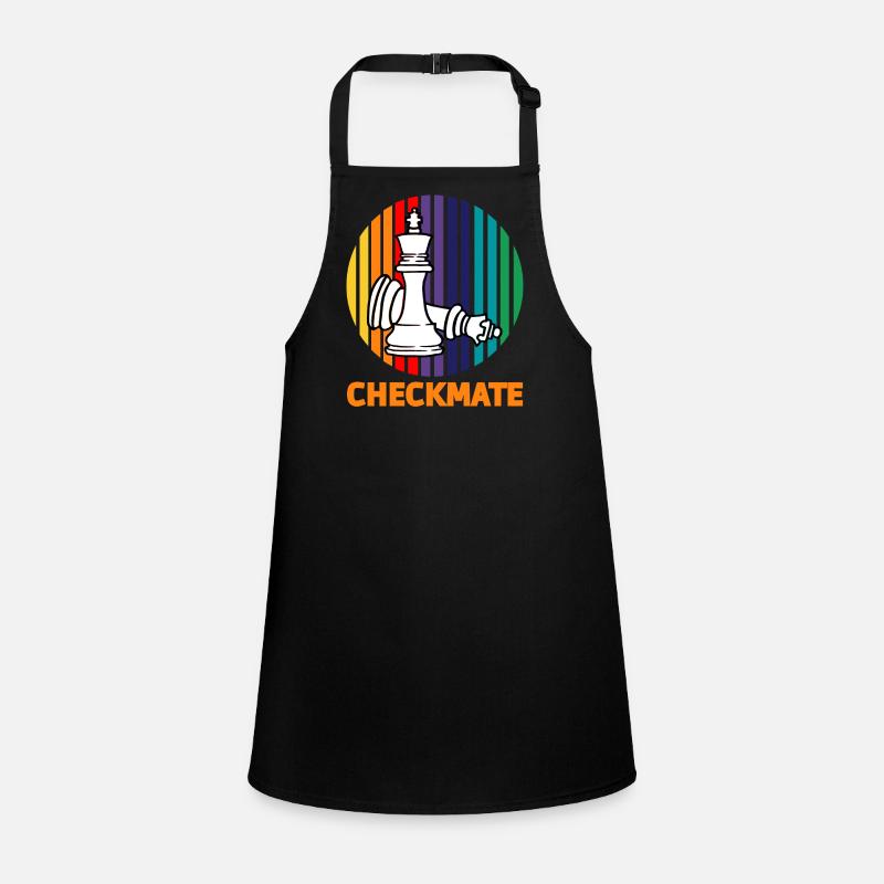 Chess checkmate t-shirt Children's Apron