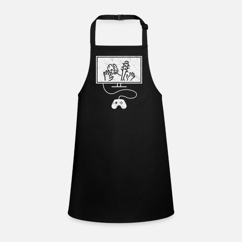 Playing With Zombies Children's Apron