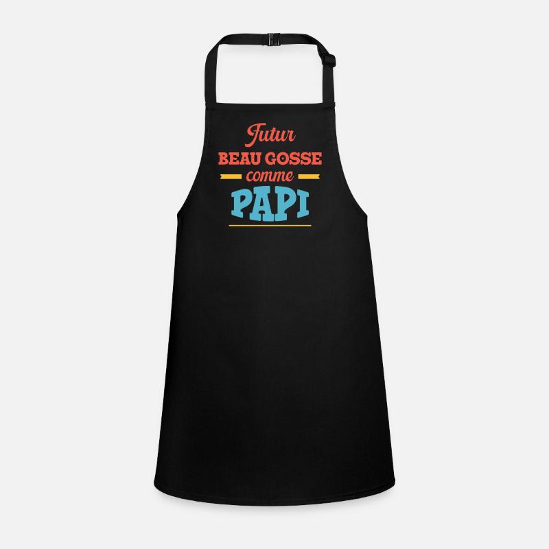 Beau Gosse Comme Papi Cadeau Annonce Grossesse Tablier Enfant