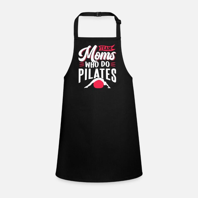 Team Mütter Die Pilates Machen Mami Mama Mutter Schürze für Kinder