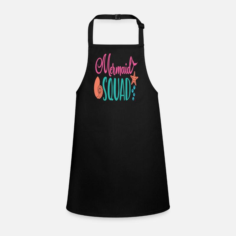 Mermaid Squad Citations de sirène Tablier Enfant