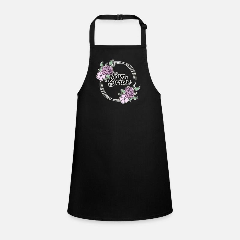 Team Braut Schürze für Kinder