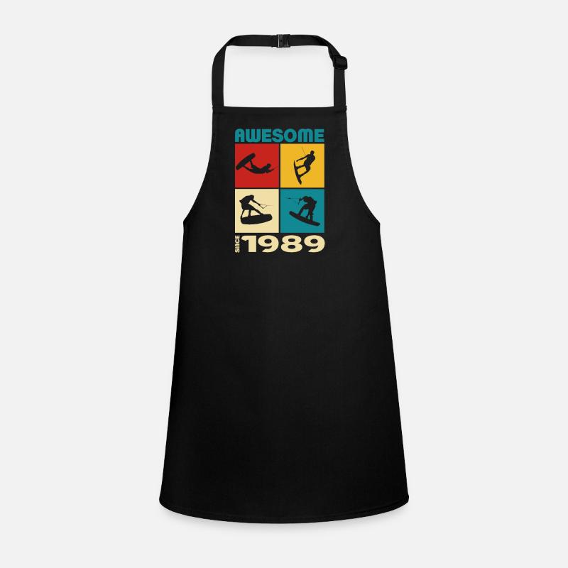 Awesome since 1989. Wakeboard Lifestyle Schürze für Kinder