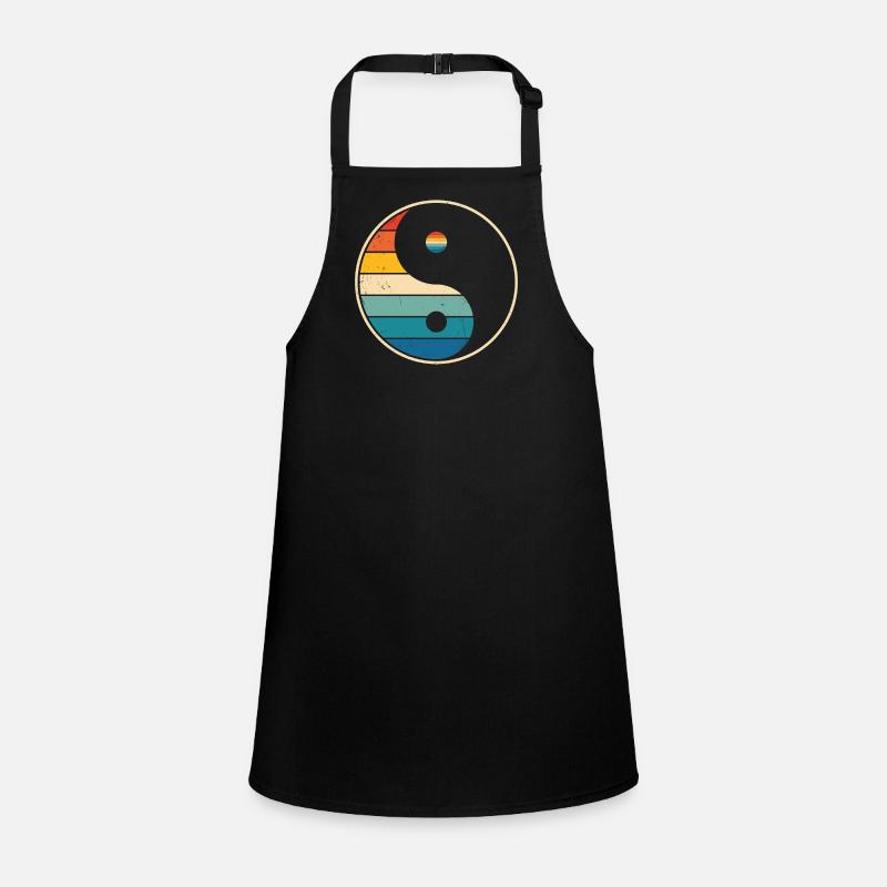 Meditation Retro Children's Apron