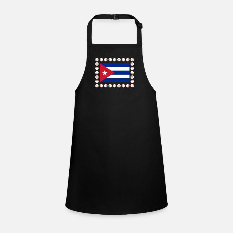Latino cubain Cuba Baseball Tablier Enfant