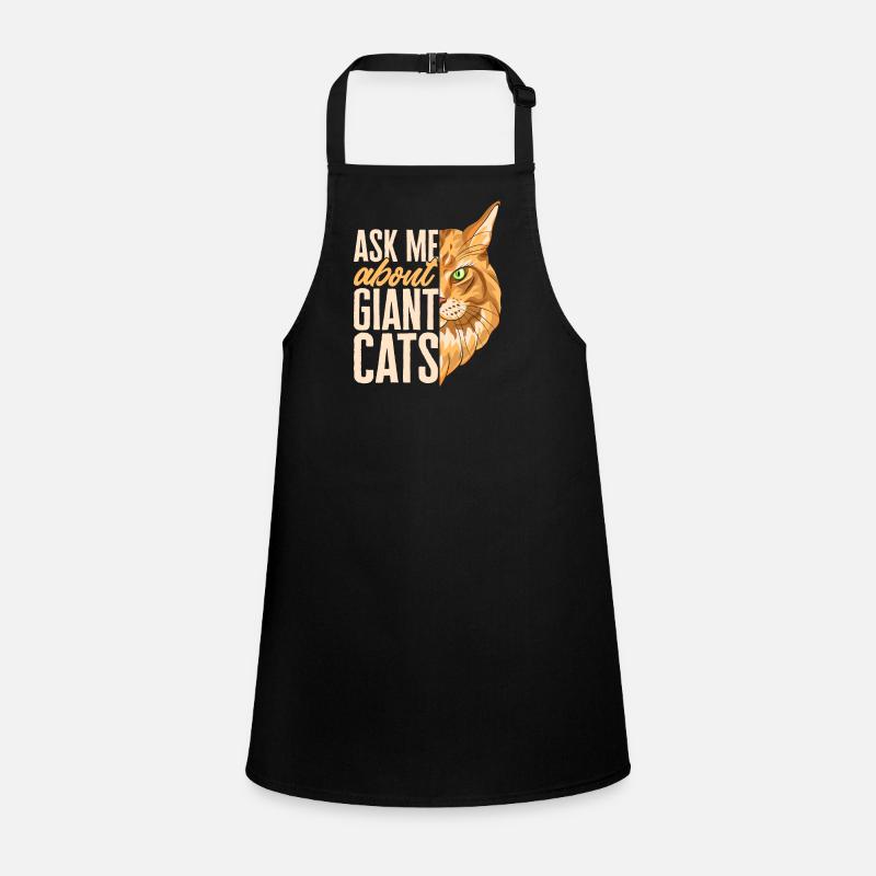 Maine Coon Cat Children's Apron