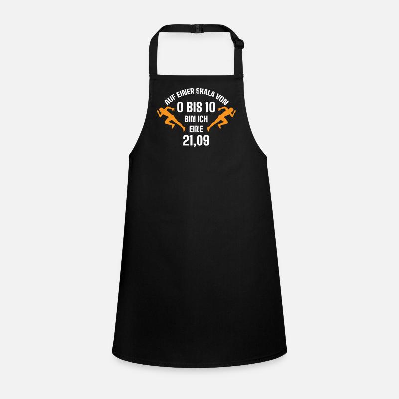 Half Marathon, Marathon, Runner Children's Apron