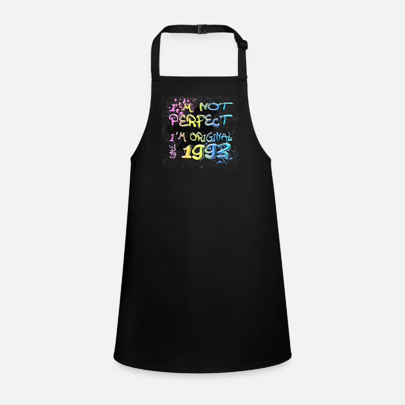 I ́m not perfect, I ́m original since 1963 Graffiti Children's Apron