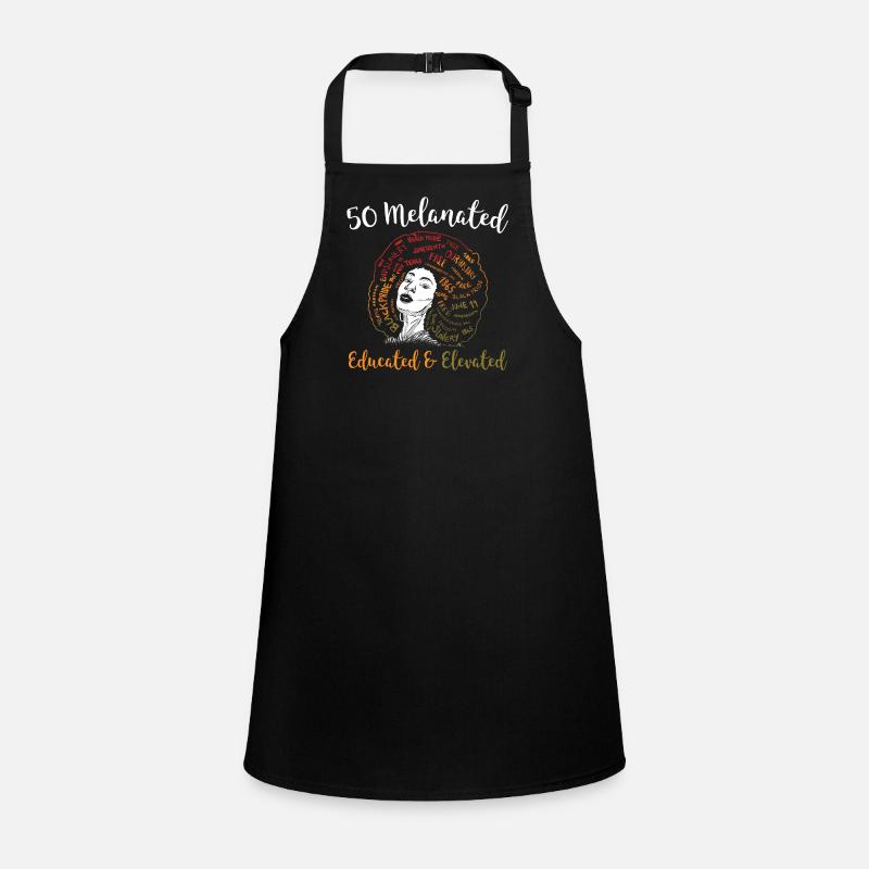 50 Melanized educated Children's Apron