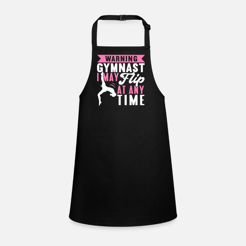 Acrobat Gymnastics Gymnastics Tumbling Children's Apron