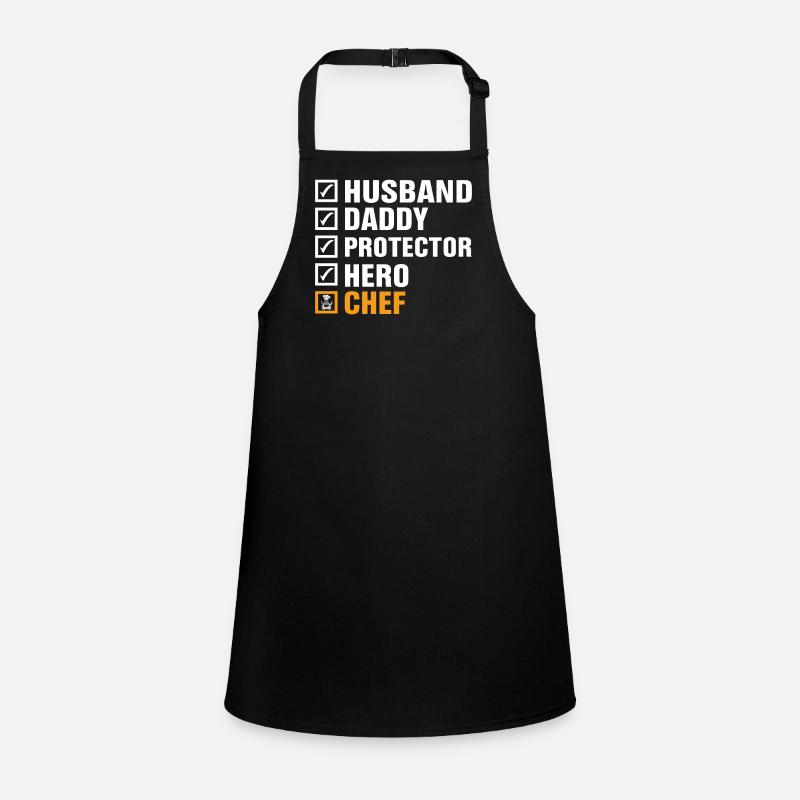 Chef Beanie Chef Kitchen Five Stars Gold 5 Children's Apron