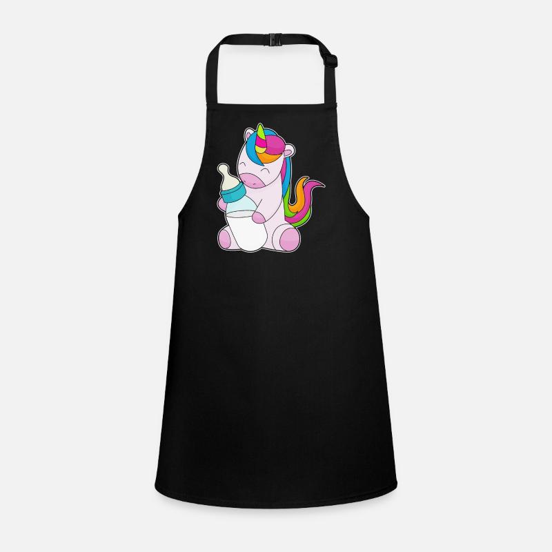 Bouteille de lait Licorne Tablier Enfant