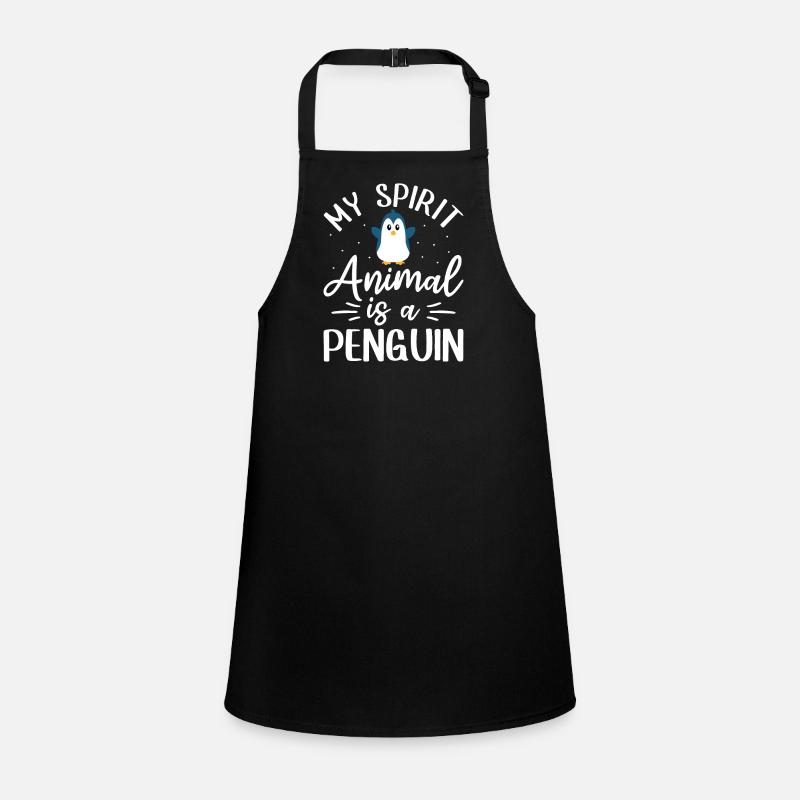 Königspinguin Kaiserpinguin Pinguin Geschenk Schürze für Kinder